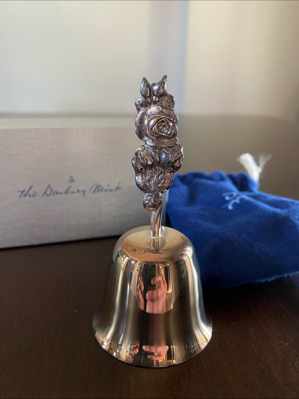 Danbury Mint Moder's Day Rose Bell